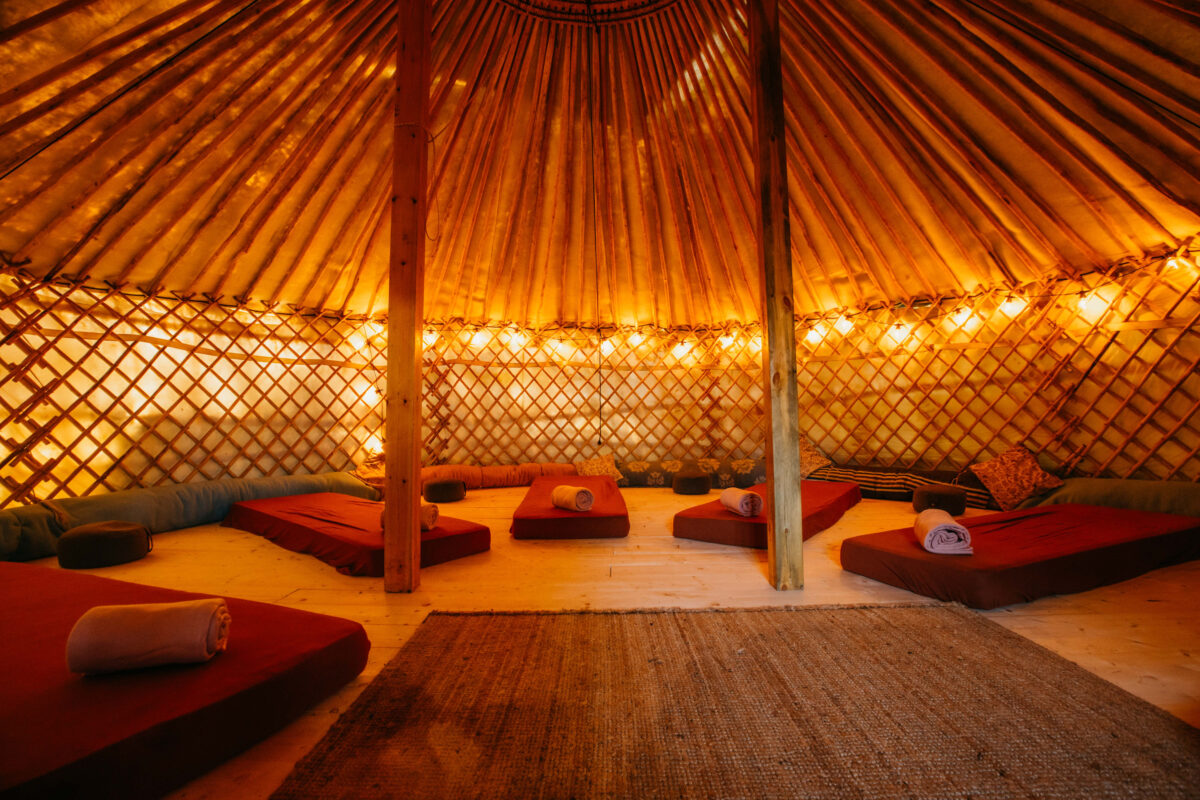 Ambient cabin space designed for rest and connection